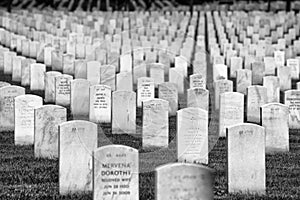 Washington, DC - June 01, 2018: Arlington National Cemetery