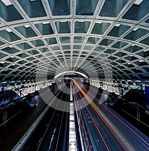 Washington DC Metro Station photo