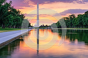 Washington DC and Monument photo