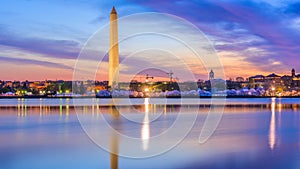 Washington DC Skyline in Spring