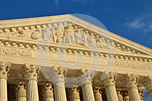 Washington DC, Supreme Court roof details