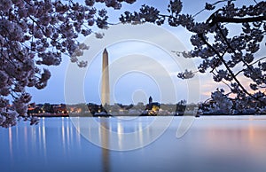 Washington DC Tidal Basin Monument