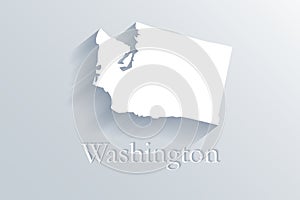 Washington map logo
