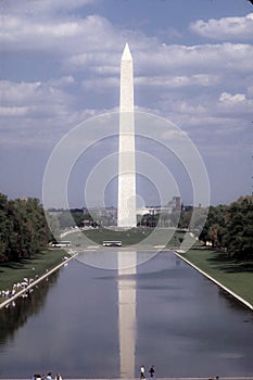 Washington Memorial and reflection DC