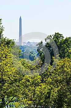 Washington Monument from Arlington Cemetery