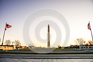 Washington Monument at Dawn