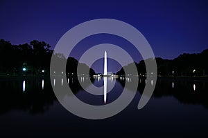 Washington Monument at Night