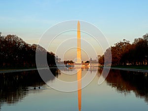 Washington Monument and Reflecting Pool (Horizontal)