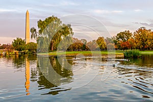 Washington Monument Reflections on the Capitol Mall