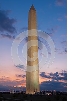 Washington Monument - Sunset