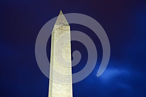 Washington Monument at sunset