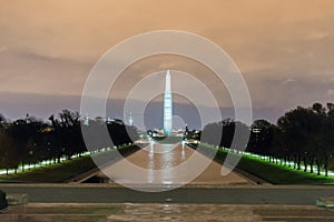 Washington Monument after Sunset