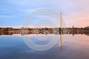 Washington Monument Tidal Basin DC