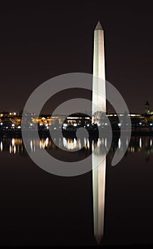 Washington Monument Tidal Basin Reflection