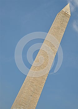 Washington Monument tilted perspective