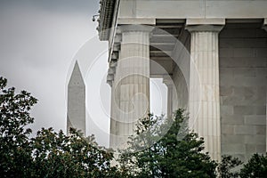 Washington monument in washington dc