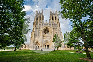 The Washington National Cathedral, in Washington, DC