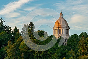 Washington State Capitol In Olympia Washington