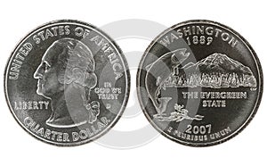 Washington State Quarter coin