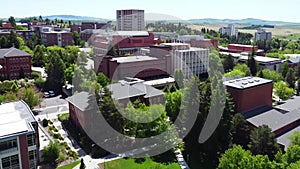 Washington State University, Pullman, Aerial View, WSU, Amazing Landscape