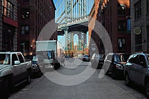 Washington Street, DUMBO, New York USA