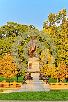 Washington, USA, James A. Garfield Monument by John Quincy Adams