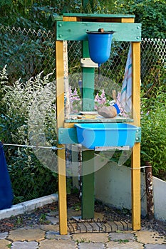 Washstand in the country