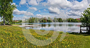 Wasilla Lake Panorama