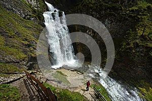 Wasserlochklamm Palfau, Steiermark, Austria photo