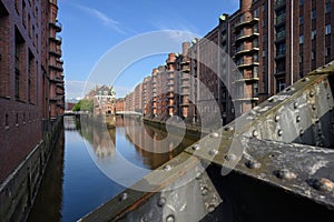 Wasserschloss in the Speicherstadt of Hamburg