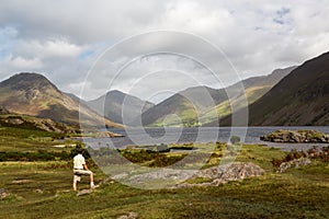 Wast water in english lake district