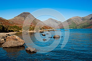 Wast Water shoreline photo