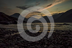 Wast Water Sunrise the English Lake District