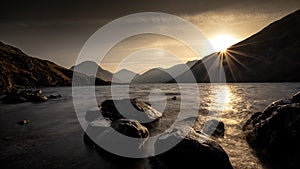 Wast Water Sunrise the English Lake District