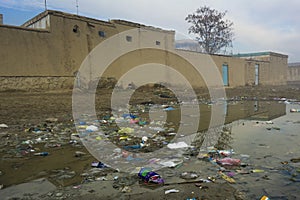 Waste in Afghan street