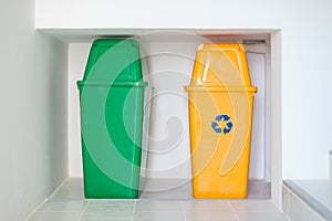 Waste disposal in apartment buildings