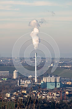 waste incineration plant in Stuttgart Germany