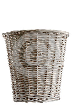 Waste Paper Basket Isolated