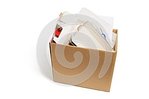 Waste Paper Products in Carboard Box
