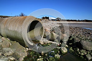 Waste pipe sewage