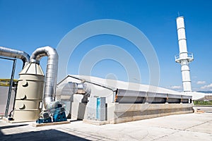 Waste processing pipeline system with turbine