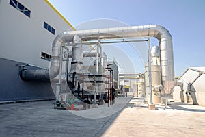 Waste processing pipeline system with turbine