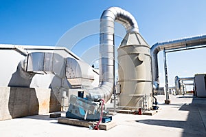 Waste processing pipeline system with turbine