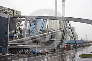 Waste processing plant in Europe