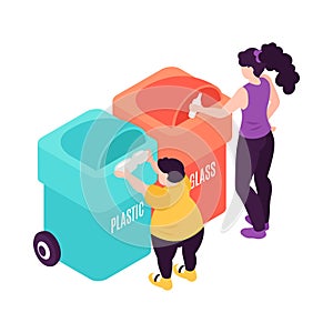 Waste Separation Containers Composition