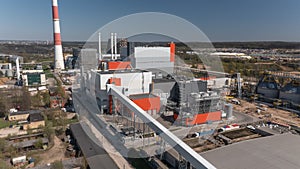 Waste to Energy Plant Producing Electricity from City Waste