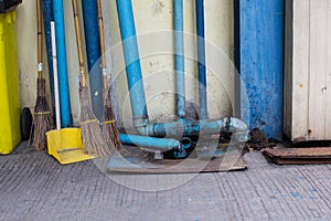 Waste water drain pipe, water sewage pipe from buildings