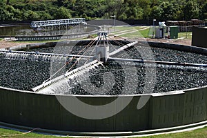 Waste water plant