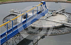 Waste water treatment plant photo