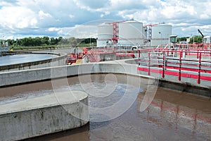 Waste-water treatment plant
